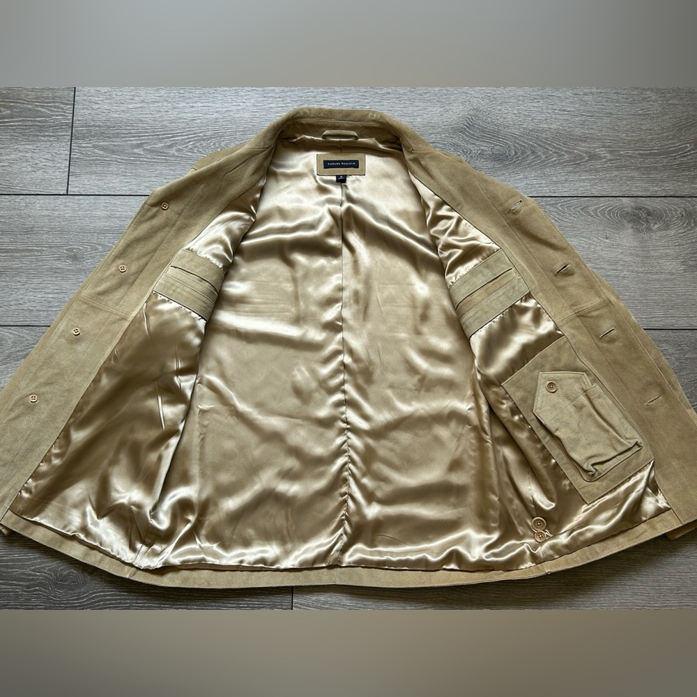 Banana Republic Tan overcoat Jacket - Picture 8 of 14